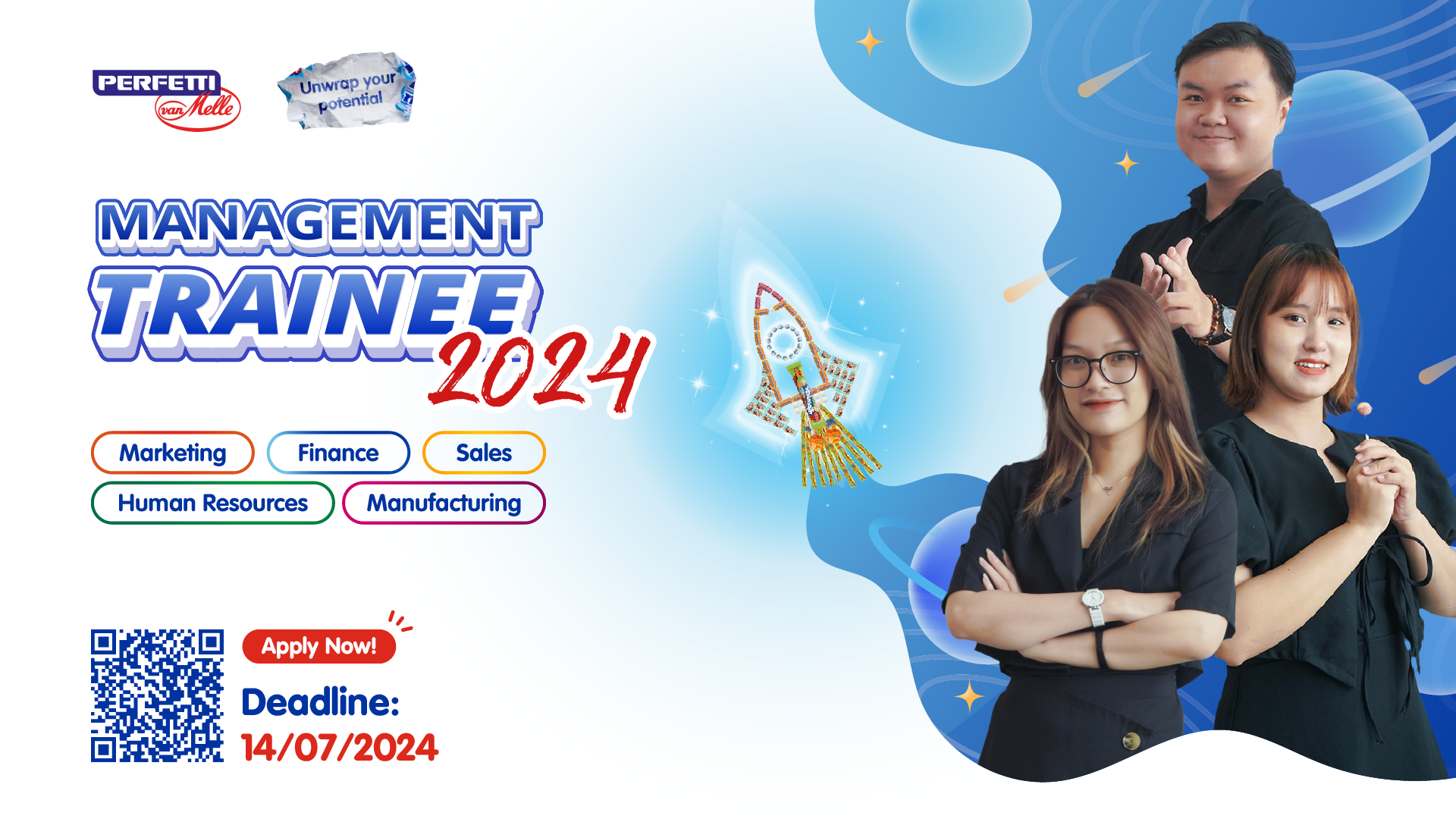 Chương trình Perfetti Van Melle Management Trainee Program 2024